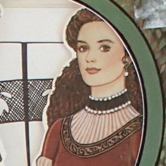 Robin Hood Maid Marian 12" Paper Doll Book Peck Aubry Collection 1994 USA Uncut - Picture 5 of 13